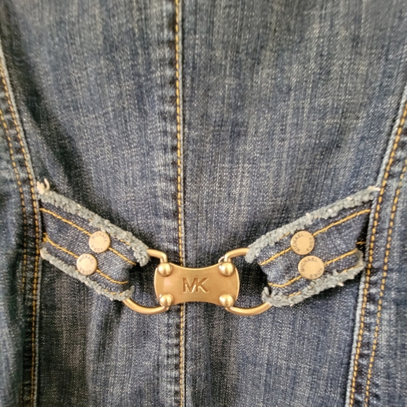 Vintage Michael Kors Size XL Denim Jacket - Picture 3 of 7
